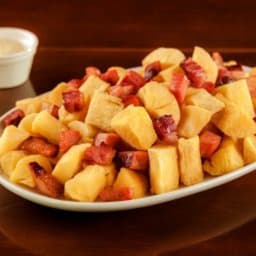 Mandioca com Bacon